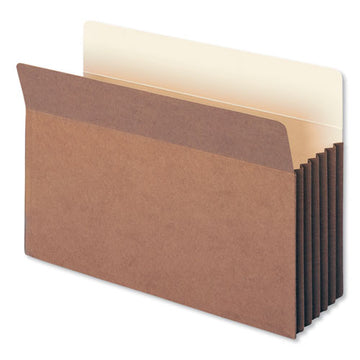 Smead® Redrope Drop-front File Pockets W- Fully Lined Gussets, 5.25" Expansion, Legal Size, Redrope, 10-box freeshipping - TVN Wholesale
